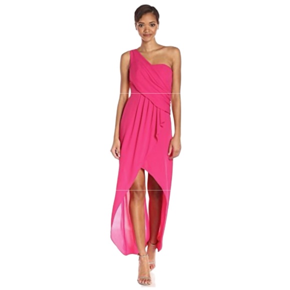 BCBGMaxAzria Dresses & Skirts - BCBGMaxAzria “Kail” Draped One Shoulder Gown